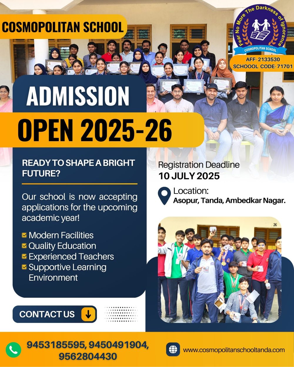 Admission Open 2025-26